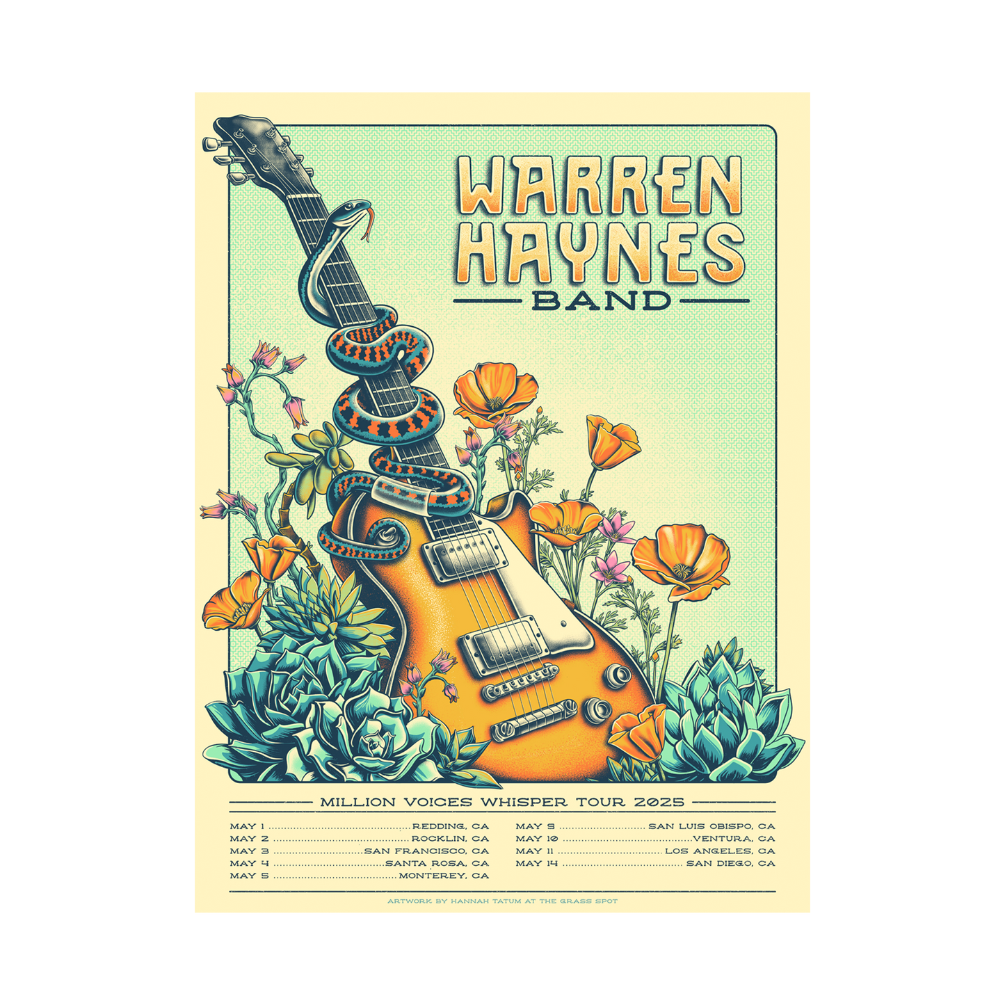 California 2025 Show Poster