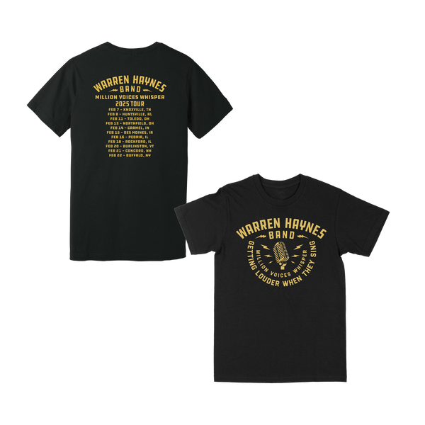 MVW February 2025 Tour Tee – Warren Haynes