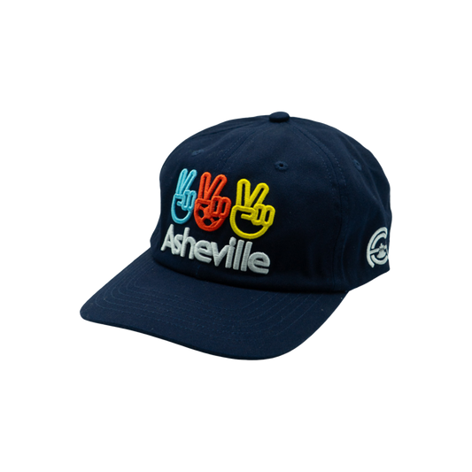 Asheville SC Peace Sign x Official League Hat
