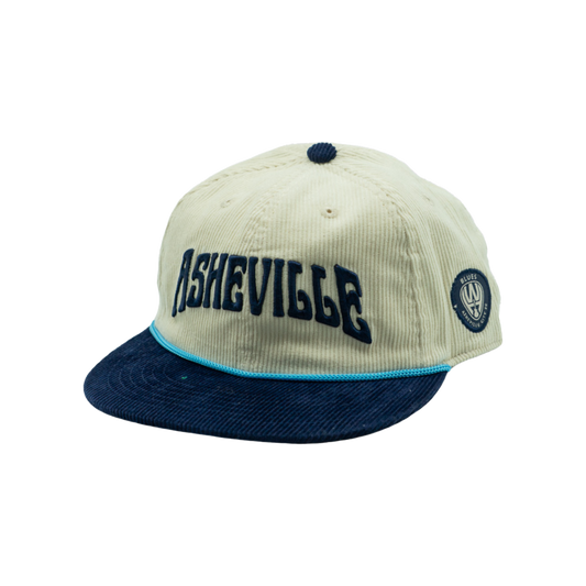 Asheville SC x Official League Two Tone Corduroy Hat
