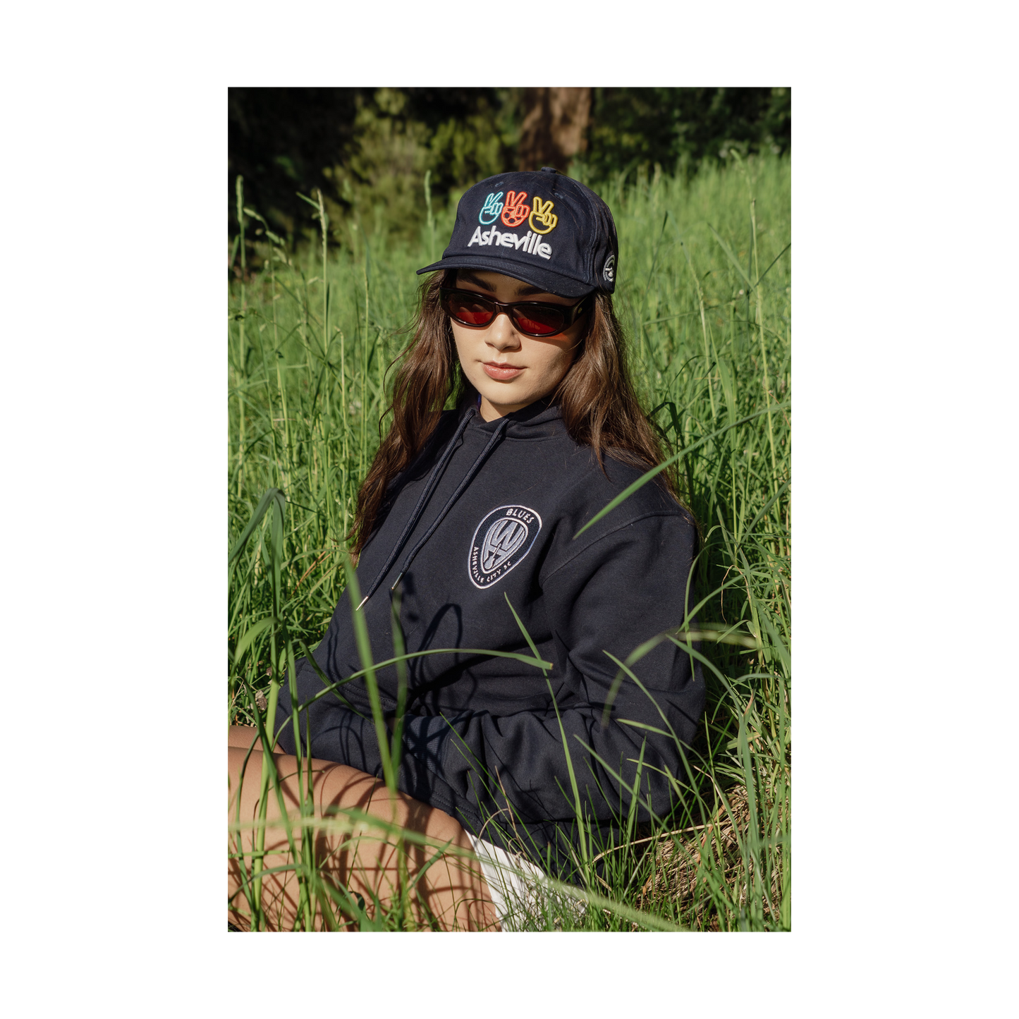 Asheville SC Peace Sign x Official League Hat