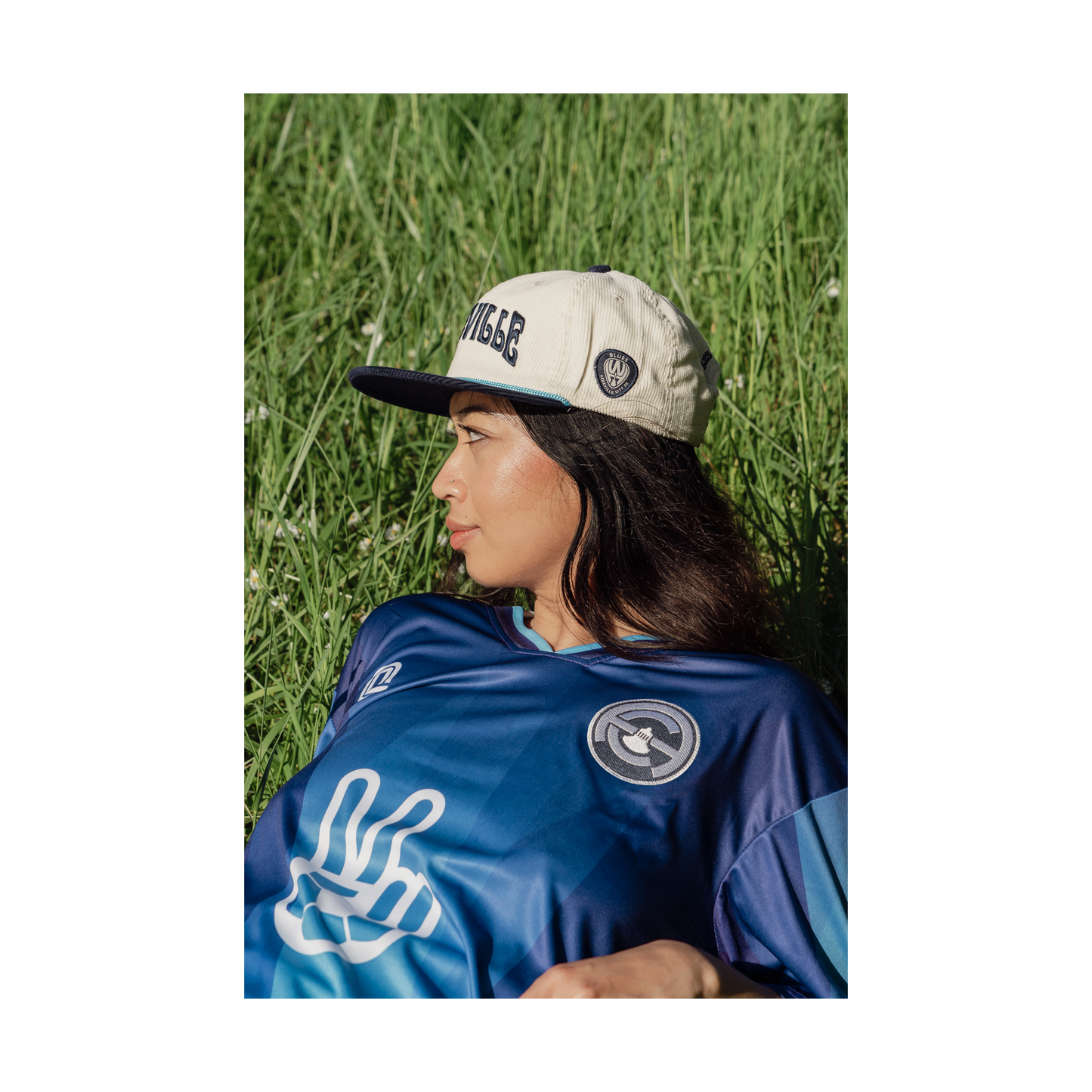 Asheville SC x Official League Two Tone Corduroy Hat