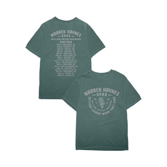 MVW Mic Tour Tee - Blue Spruce