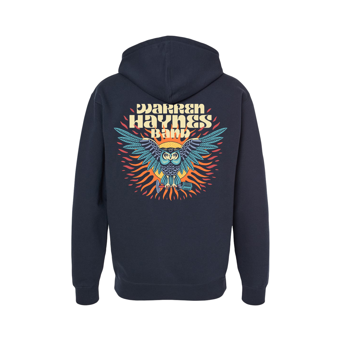 Mic Owl Zip Up Hoodie