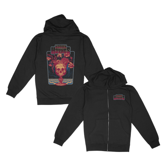 Skull Zip Hoodie